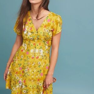 (4 for $20) VELVET Anthropologie Kristan Shirt Dress Sz XS